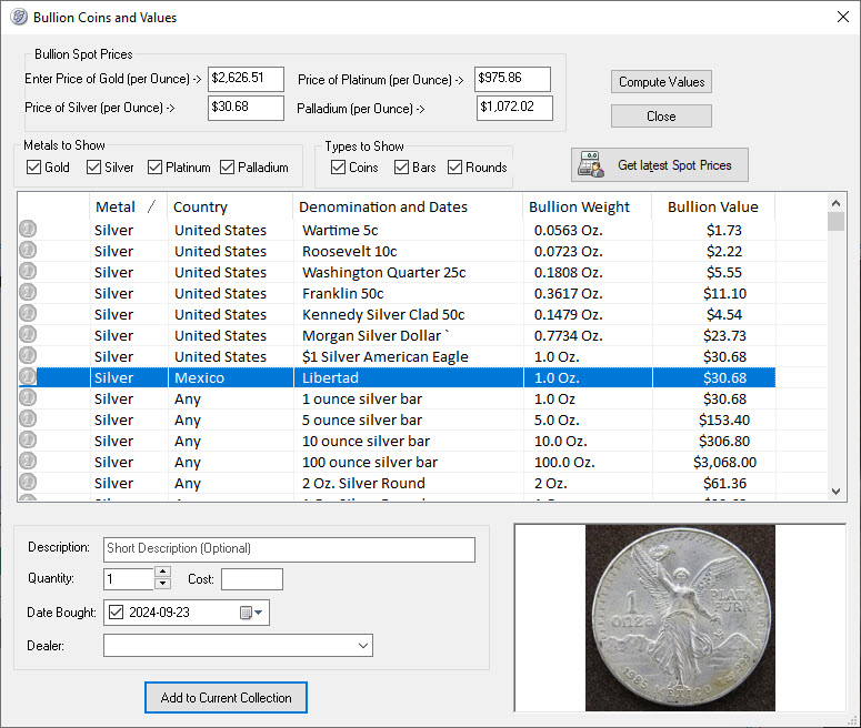 CoinManage Bullion Coins